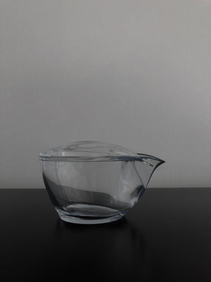 Chasta tritan 3 in 1 travel teapot transparent made by Morihan in Kyoto Japan sold by Sabo Tea Australia - side view.