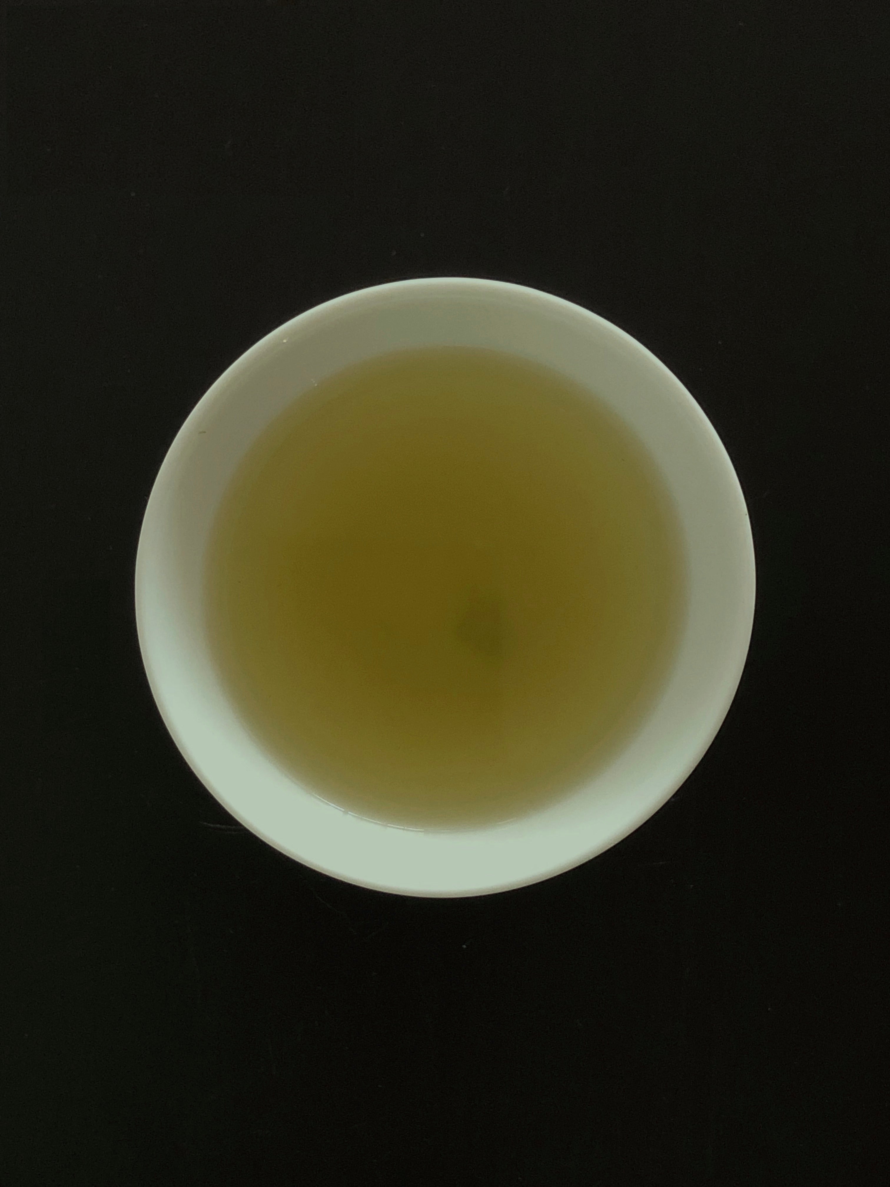 Yamagiri sencha green tea loose leaf brew top view from Yame Fukuoka sold by Sabo Tea Australia – Chiyonoen
