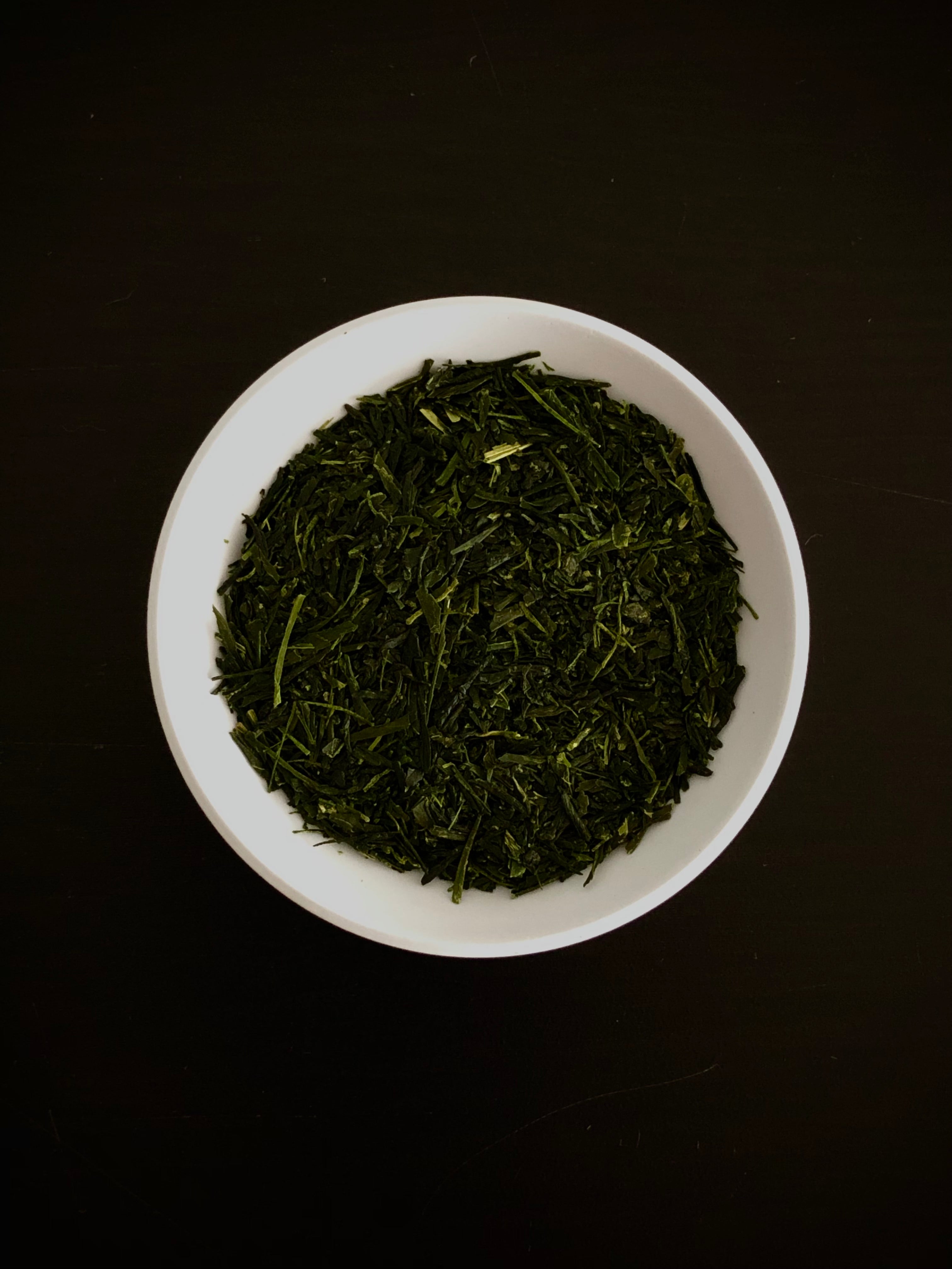 Yamagiri sencha green tea loose leaf from Yame Fukuoka sold by Sabo Tea Australia in 30g satchel – Chiyonoen